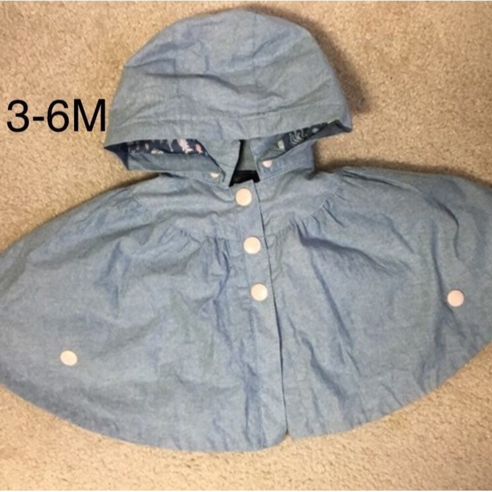 cynthia rowley 3-6 rain coat poncho